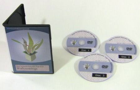 Photo of 3 DVD set to learn how to hang very expensive wallpapers